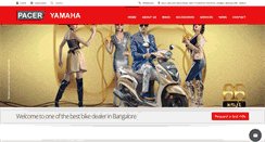 Desktop Screenshot of paceryamaha.com